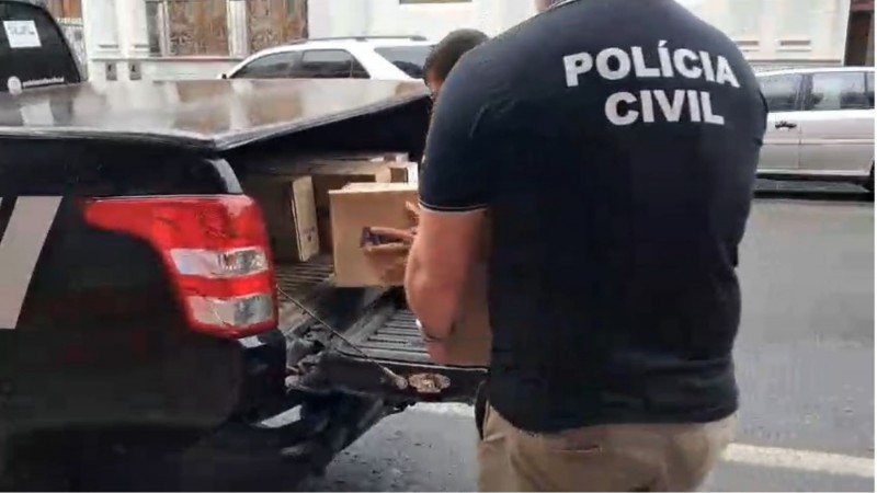 A Polícia Civil iniciou a Operação Vantagem Indevida em São Gabriel
